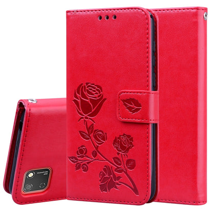Rose Embossed Horizontal Flip PU Leather Case with Holder & Card Slots & Wallet, For Xiaomi Redmi Note 9, For Huawei Honor 9S, For Huawei Y7P / Honor 9C, For Huawei Honor 9A
