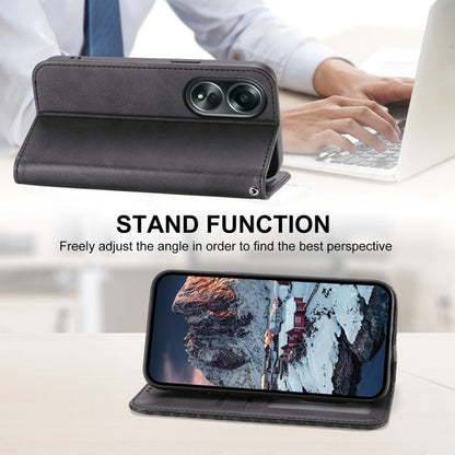 Cubic Grid Calf Texture Magnetic Leather Phone Case, For OPPO A58 4G, For OPPO Reno10 Global / Reno10 Pro Global, For OPPO A79 5G