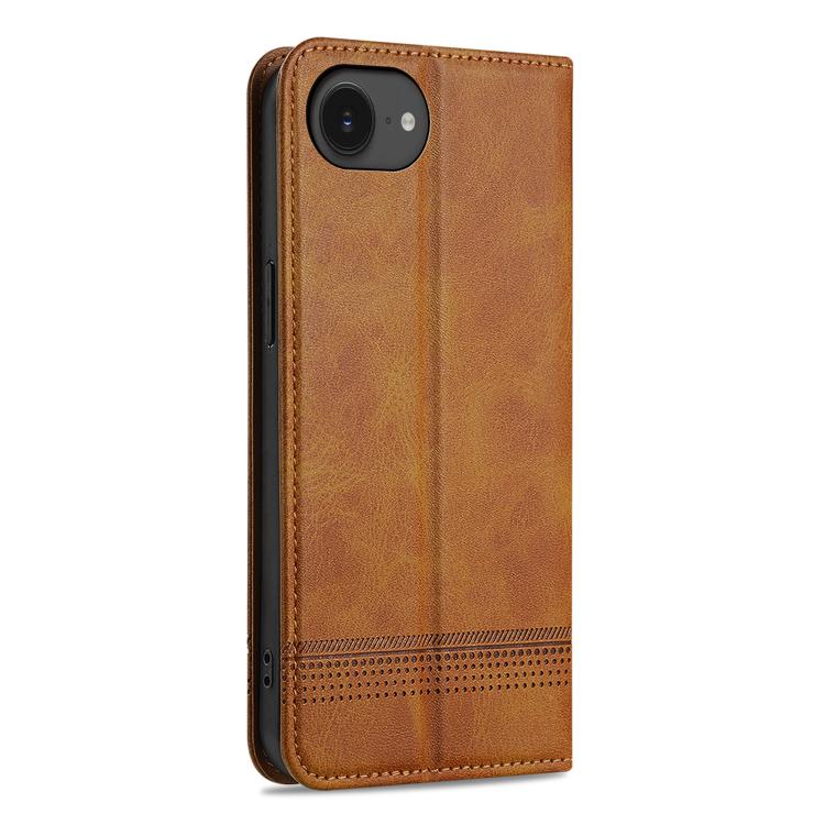 AZNS Magnetic Calf Texture Flip Leather Phone Case, For iPhone 16e, For iPhone 16 Pro Max, For iPhone 16 Pro, For iPhone 16 Plus