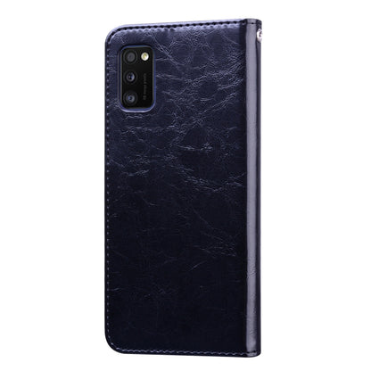 Business Style Oil Wax Texture Horizontal Flip Leather Case with Holder & Card Slots & Wallet, For Samsung Galaxy A41, For Xiaomi Redmi Note 9