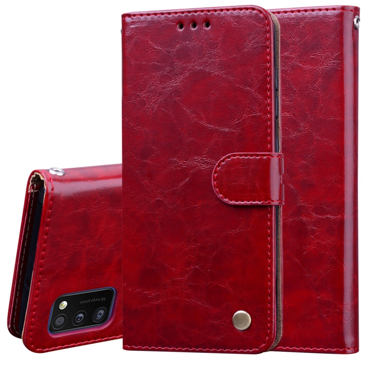 Business Style Oil Wax Texture Horizontal Flip Leather Case with Holder & Card Slots & Wallet, For Samsung Galaxy A41, For Xiaomi Redmi Note 9