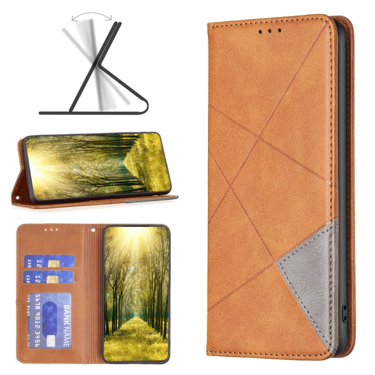 Prismatic Invisible Magnetic Leather Phone Case, For OPPO A78 5G, For OPPO A98 5G, For OPPO A79 5G, For OPPO A59 5G
