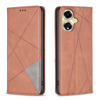 Prismatic Invisible Magnetic Leather Phone Case, For OPPO A78 5G, For OPPO A98 5G, For OPPO A79 5G, For OPPO A59 5G