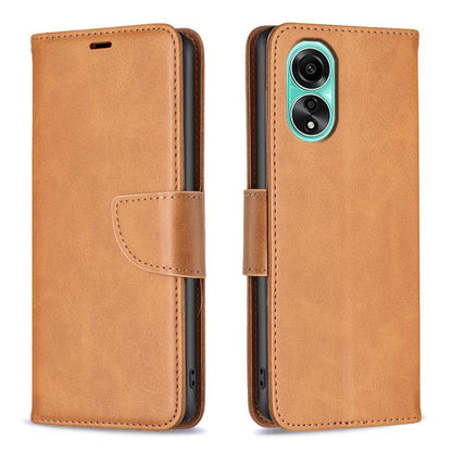 Lambskin Texture Leather Phone Case, For OPPO Find X7 Ultra, For OPPO A38 4G, For OPPO A58 4G, For OPPO A78 4G
