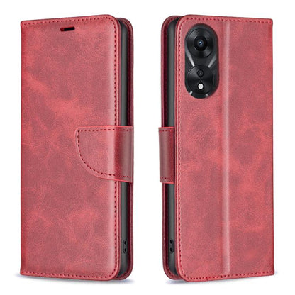 Lambskin Texture Leather Phone Case, For OPPO A78 5G, For OPPO A98 5G, For OPPO A79 5G, For OPPO A59 5G