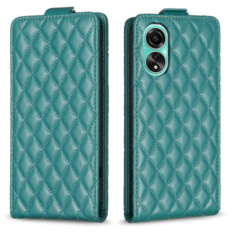 Diamond Lattice Vertical Flip Leather Phone Case, For OPPO A58 4G, For OPPO A78 4G, For OPPO A78 5G, For OPPO A98 5G