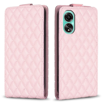 Diamond Lattice Vertical Flip Leather Phone Case, For OPPO A58 4G, For OPPO A78 4G, For OPPO A78 5G, For OPPO A98 5G