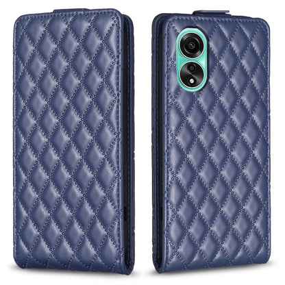 Diamond Lattice Vertical Flip Leather Phone Case, For OPPO A58 4G, For OPPO A78 4G, For OPPO A78 5G, For OPPO A98 5G