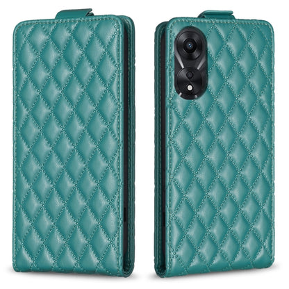 Diamond Lattice Vertical Flip Leather Phone Case, For OPPO A58 4G, For OPPO A78 4G, For OPPO A78 5G, For OPPO A98 5G