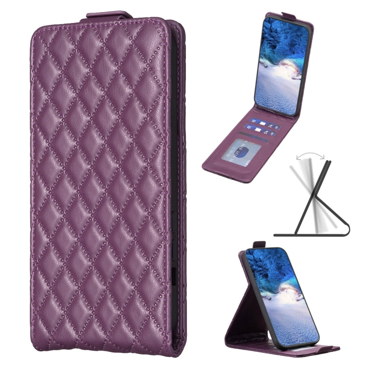 Diamond Lattice Vertical Flip Leather Phone Case, For OPPO A58 4G, For OPPO A78 4G, For OPPO A78 5G, For OPPO A98 5G