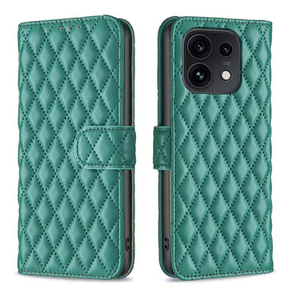 Diamond Lattice Wallet Leather Flip Phone Case, For OPPO Reno16 F 5G/Reno16 FS 5G, For OPPO Reno16/Reno16 Pro 5G Global, For OPPO Reno12 F 5G, For OPPO Reno12 Pro Global