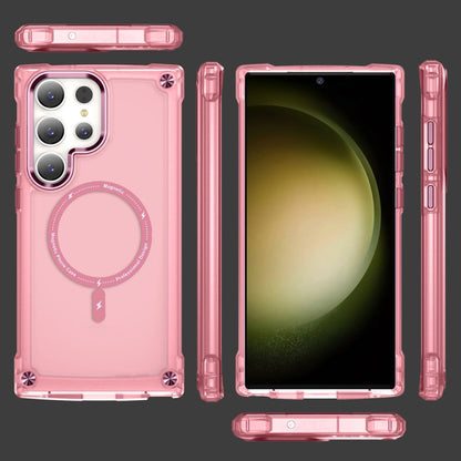 Skin Feel TPU + PC MagSafe Magnetic Phone Case, For Samsung Galaxy S23 Ultra 5G, For Samsung Galaxy S23+ 5G, For Samsung Galaxy S23 5G, For Samsung Galaxy S22 Ultra 5G, For Samsung Galaxy S22+ 5G, For Samsung Galaxy S22 5G