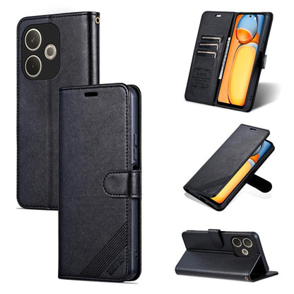 AZNS Sheepskin Texture Flip Leather Phone Case, For OPPO A7 Pro Max 5G, For OPPO Reno16 Pro 5G Global, For OPPO Reno16 5G Global, For OPPO A6 4G Global / A6x 4G Global, For OPPO A6 Pro 5G Global / F31 5G Global, For OPPO A5 5G Global / A5i Pro Global  ...