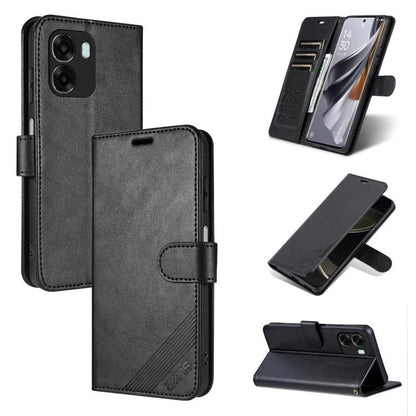 AZNS Sheepskin Texture Flip Leather Phone Case, For OPPO A7 Pro Max 5G, For OPPO Reno16 Pro 5G Global, For OPPO Reno16 5G Global, For OPPO A6 4G Global / A6x 4G Global, For OPPO A6 Pro 5G Global / F31 5G Global, For OPPO A5 5G Global / A5i Pro Global  ...