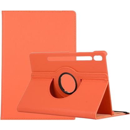 Litchi Texture 360 Degrees Rotation Holder Leather Tablet Case, For Samsung Galaxy Tab S10 FE / S9 FE / S9