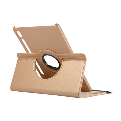Litchi Texture 360 Degrees Rotation Holder Leather Tablet Case, For Samsung Galaxy Tab S9+ / Tab S10+