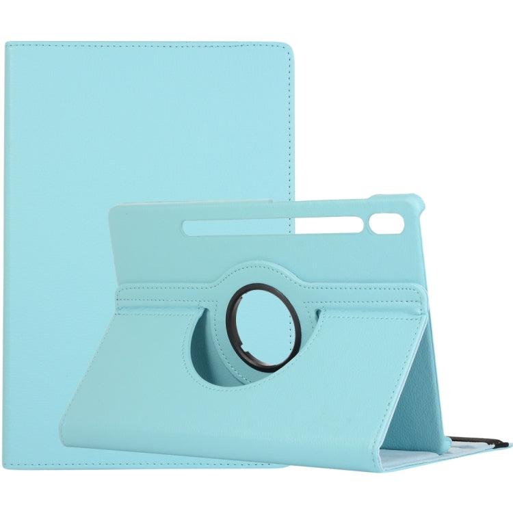 Litchi Texture 360 Degrees Rotation Holder Leather Tablet Case, For Samsung Galaxy Tab S9+ / Tab S10+