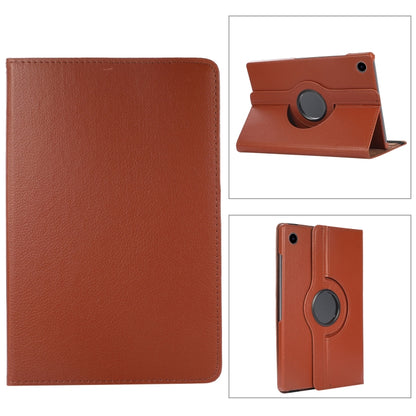 Litchi Texture 360 Degrees Rotation Holder Leather Tablet Case, For Samsung Galaxy Tab A9+ / Tab A11+, For Samsung Galaxy Tab A9 / Tab A11