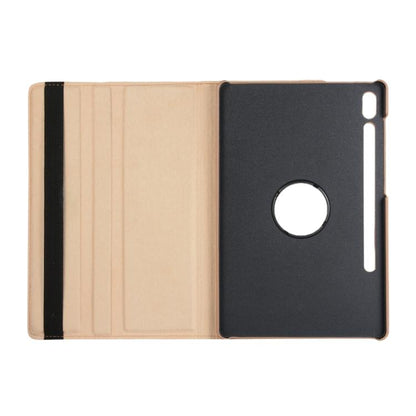 Litchi Texture 360 Degrees Rotation Holder Leather Tablet Case, For Samsung Galaxy Tab S10 FE+