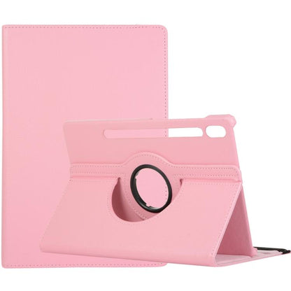 Litchi Texture 360 Degrees Rotation Holder Leather Tablet Case, For Samsung Galaxy Tab S10 FE+