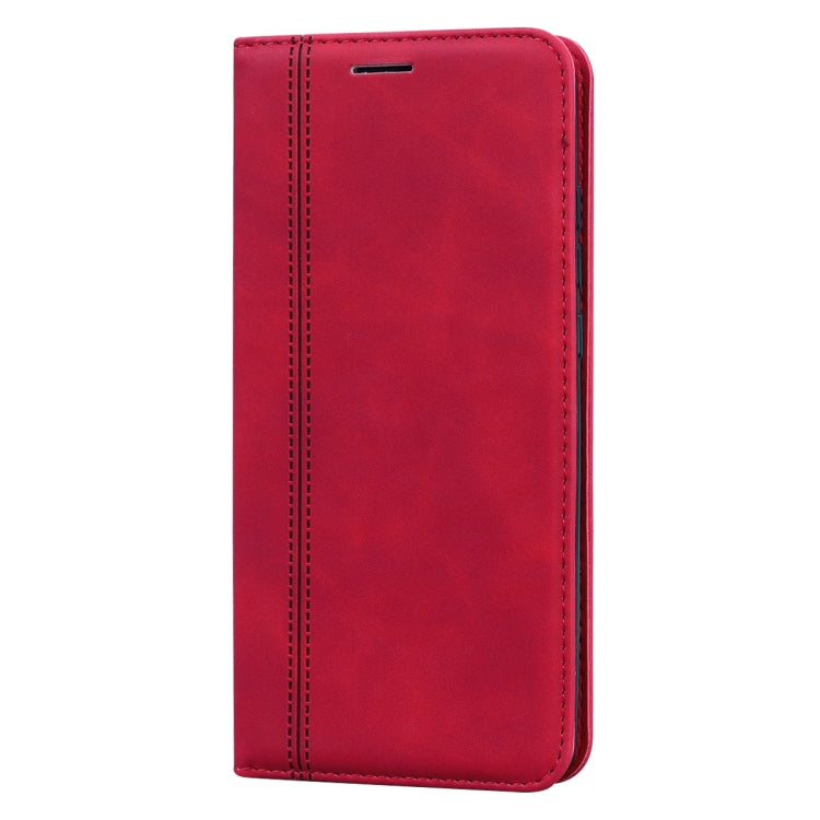 Frosted Business Magnetic Horizontal Flip PU Leather Case with Holder & Card Slot & Lanyard, For Xiaomi Redmi K20, For Xiaomi Redmi 6A, For Xiaomi Redmi 7, For Xiaomi Redmi 7A