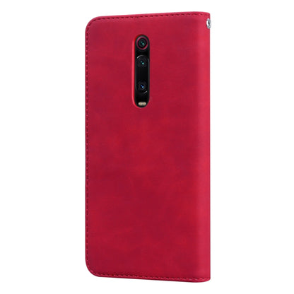 Frosted Business Magnetic Horizontal Flip PU Leather Case with Holder & Card Slot & Lanyard, For Xiaomi Redmi K20, For Xiaomi Redmi 6A, For Xiaomi Redmi 7, For Xiaomi Redmi 7A