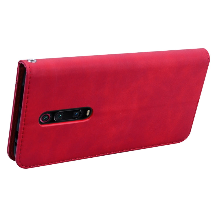 Frosted Business Magnetic Horizontal Flip PU Leather Case with Holder & Card Slot & Lanyard, For Xiaomi Redmi K20, For Xiaomi Redmi 6A, For Xiaomi Redmi 7, For Xiaomi Redmi 7A