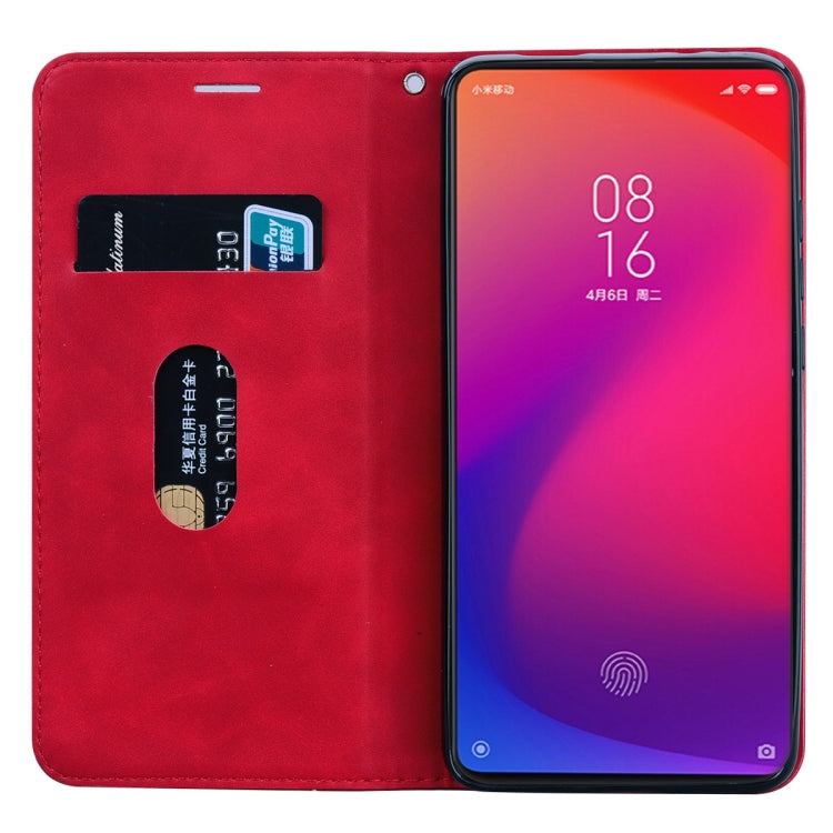 Frosted Business Magnetic Horizontal Flip PU Leather Case with Holder & Card Slot & Lanyard, For Xiaomi Redmi K20, For Xiaomi Redmi 6A, For Xiaomi Redmi 7, For Xiaomi Redmi 7A