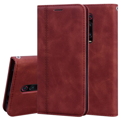Frosted Business Magnetic Horizontal Flip PU Leather Case with Holder & Card Slot & Lanyard, For Xiaomi Redmi K20, For Xiaomi Redmi 6A, For Xiaomi Redmi 7, For Xiaomi Redmi 7A