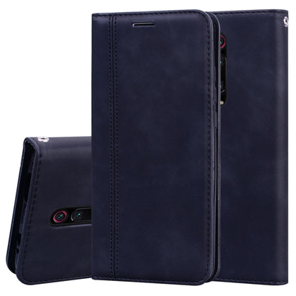 Frosted Business Magnetic Horizontal Flip PU Leather Case with Holder & Card Slot & Lanyard, For Xiaomi Redmi K20, For Xiaomi Redmi 6A, For Xiaomi Redmi 7, For Xiaomi Redmi 7A