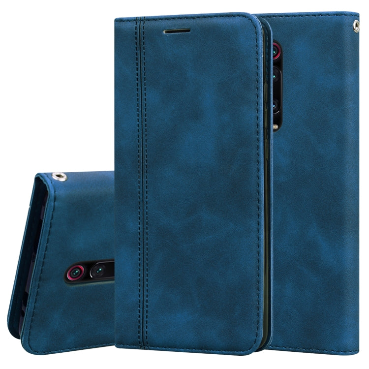 Frosted Business Magnetic Horizontal Flip PU Leather Case with Holder & Card Slot & Lanyard, For Xiaomi Redmi K20, For Xiaomi Redmi 6A, For Xiaomi Redmi 7, For Xiaomi Redmi 7A