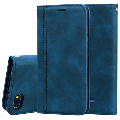 Frosted Business Magnetic Horizontal Flip PU Leather Case with Holder & Card Slot & Lanyard, For Xiaomi Redmi K20, For Xiaomi Redmi 6A, For Xiaomi Redmi 7, For Xiaomi Redmi 7A