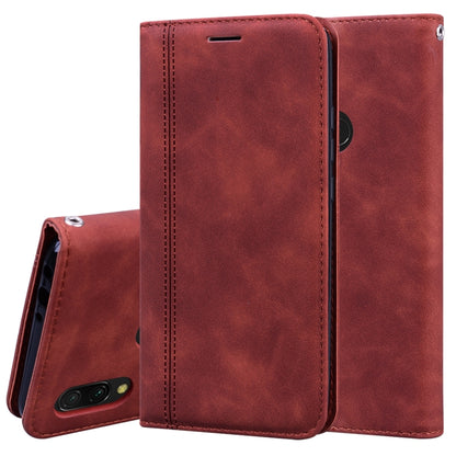 Frosted Business Magnetic Horizontal Flip PU Leather Case with Holder & Card Slot & Lanyard, For Xiaomi Redmi K20, For Xiaomi Redmi 6A, For Xiaomi Redmi 7, For Xiaomi Redmi 7A