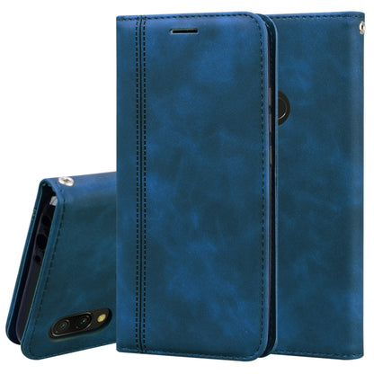 Frosted Business Magnetic Horizontal Flip PU Leather Case with Holder & Card Slot & Lanyard, For Xiaomi Redmi K20, For Xiaomi Redmi 6A, For Xiaomi Redmi 7, For Xiaomi Redmi 7A