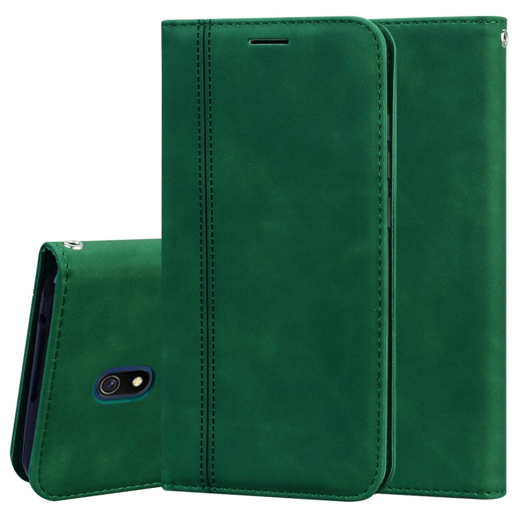Frosted Business Magnetic Horizontal Flip PU Leather Case with Holder & Card Slot & Lanyard, For Xiaomi Redmi 8, For Xiaomi Redmi 8A, For Xiaomi Redmi Note 7, For Xiaomi Redmi Note 8 Pro
