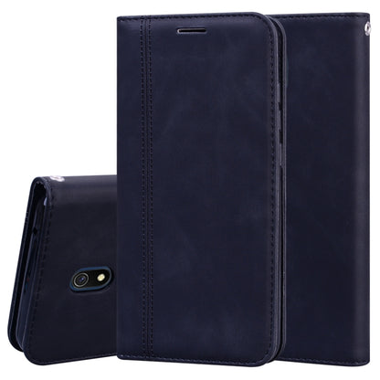 Frosted Business Magnetic Horizontal Flip PU Leather Case with Holder & Card Slot & Lanyard, For Xiaomi Redmi 8, For Xiaomi Redmi 8A, For Xiaomi Redmi Note 7, For Xiaomi Redmi Note 8 Pro