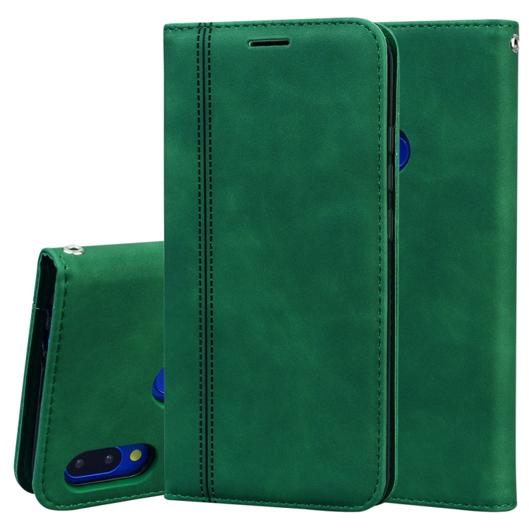 Frosted Business Magnetic Horizontal Flip PU Leather Case with Holder & Card Slot & Lanyard, For Xiaomi Redmi 8, For Xiaomi Redmi 8A, For Xiaomi Redmi Note 7, For Xiaomi Redmi Note 8 Pro
