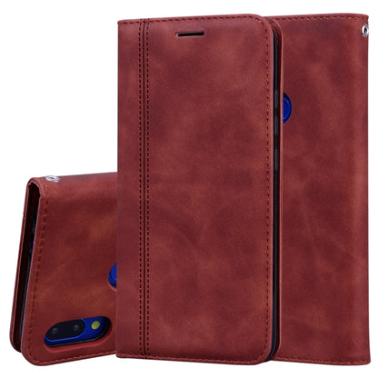 Frosted Business Magnetic Horizontal Flip PU Leather Case with Holder & Card Slot & Lanyard, For Xiaomi Redmi 8, For Xiaomi Redmi 8A, For Xiaomi Redmi Note 7, For Xiaomi Redmi Note 8 Pro