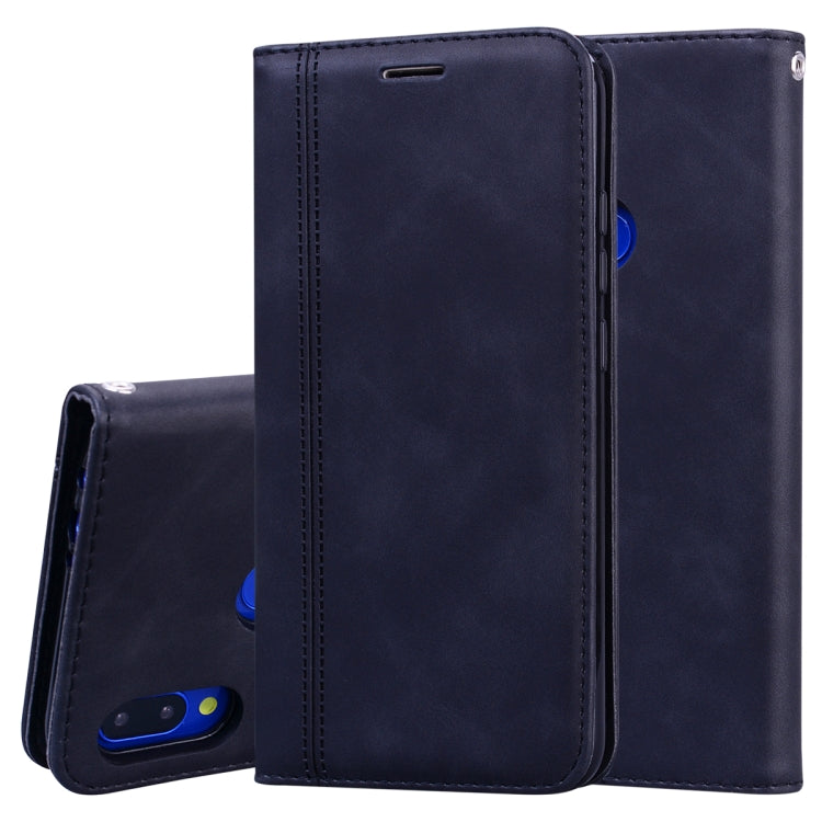 Frosted Business Magnetic Horizontal Flip PU Leather Case with Holder & Card Slot & Lanyard, For Xiaomi Redmi 8, For Xiaomi Redmi 8A, For Xiaomi Redmi Note 7, For Xiaomi Redmi Note 8 Pro