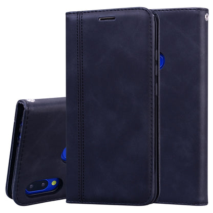 Frosted Business Magnetic Horizontal Flip PU Leather Case with Holder & Card Slot & Lanyard, For Xiaomi Redmi 8, For Xiaomi Redmi 8A, For Xiaomi Redmi Note 7, For Xiaomi Redmi Note 8 Pro