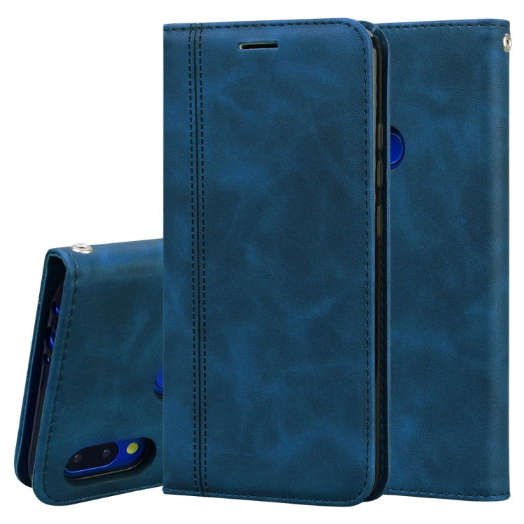 Frosted Business Magnetic Horizontal Flip PU Leather Case with Holder & Card Slot & Lanyard, For Xiaomi Redmi 8, For Xiaomi Redmi 8A, For Xiaomi Redmi Note 7, For Xiaomi Redmi Note 8 Pro