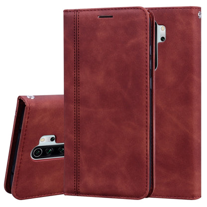 Frosted Business Magnetic Horizontal Flip PU Leather Case with Holder & Card Slot & Lanyard, For Xiaomi Redmi 8, For Xiaomi Redmi 8A, For Xiaomi Redmi Note 7, For Xiaomi Redmi Note 8 Pro