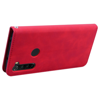 Frosted Business Magnetic Horizontal Flip PU Leather Case with Holder & Card Slot & Lanyard, For Xiaomi Redmi Note 8, For Xiaomi Redmi Note 8T, For Xiaomi Redmi Note 9 / Redmi 10X 4G, For Xiaomi Redmi Note 9S