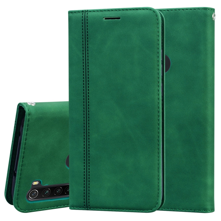 Frosted Business Magnetic Horizontal Flip PU Leather Case with Holder & Card Slot & Lanyard, For Xiaomi Redmi Note 8, For Xiaomi Redmi Note 8T, For Xiaomi Redmi Note 9 / Redmi 10X 4G, For Xiaomi Redmi Note 9S