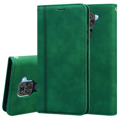 Frosted Business Magnetic Horizontal Flip PU Leather Case with Holder & Card Slot & Lanyard, For Xiaomi Redmi Note 8, For Xiaomi Redmi Note 8T, For Xiaomi Redmi Note 9 / Redmi 10X 4G, For Xiaomi Redmi Note 9S