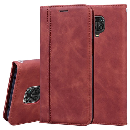 Frosted Business Magnetic Horizontal Flip PU Leather Case with Holder & Card Slot & Lanyard, For Xiaomi Redmi Note 8, For Xiaomi Redmi Note 8T, For Xiaomi Redmi Note 9 / Redmi 10X 4G, For Xiaomi Redmi Note 9S