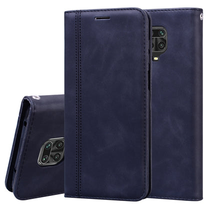Frosted Business Magnetic Horizontal Flip PU Leather Case with Holder & Card Slot & Lanyard, For Xiaomi Redmi Note 8, For Xiaomi Redmi Note 8T, For Xiaomi Redmi Note 9 / Redmi 10X 4G, For Xiaomi Redmi Note 9S