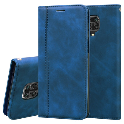 Frosted Business Magnetic Horizontal Flip PU Leather Case with Holder & Card Slot & Lanyard, For Xiaomi Redmi Note 8, For Xiaomi Redmi Note 8T, For Xiaomi Redmi Note 9 / Redmi 10X 4G, For Xiaomi Redmi Note 9S