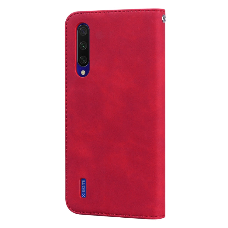 Frosted Business Magnetic Horizontal Flip PU Leather Case with Holder & Card Slot & Lanyard, For Xiaomi Mi CC9 / A3 Lite / Mi 9 Lite, For Xiaomi Mi CC9e