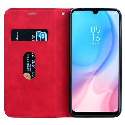 Frosted Business Magnetic Horizontal Flip PU Leather Case with Holder & Card Slot & Lanyard, For Xiaomi Mi CC9 / A3 Lite / Mi 9 Lite, For Xiaomi Mi CC9e